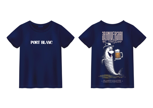 Samarreta 3R aniversari Port Blanc
